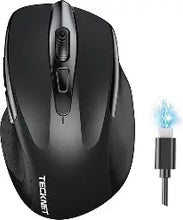 Charger l'image dans la galerie, TECKNET Souris Bluetooth sans Fil Rechargeable Silencieuse - TK-MS317
