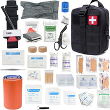 Charger l'image dans la galerie, Kit de secours tactique VonGuard Outdoor Emergency noir

